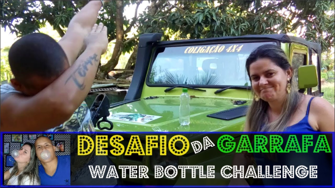 Desafio Da Garrafa |Water Bottle Challenge|🆕 - Casal Chicretinho - Ep.55