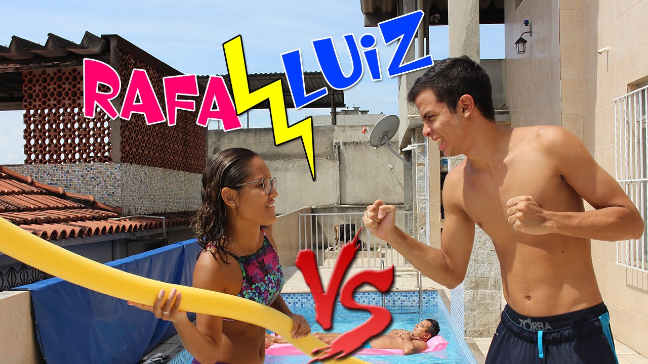 DESAFIO DA PISCINA ENTRE NAMORADOS!
