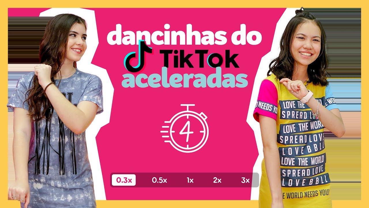 DESAFIO DO TIKTOK ACELERADO PARTE 4 com Mel Bayde e Bella Chiang l ♥ Livre Para Ser