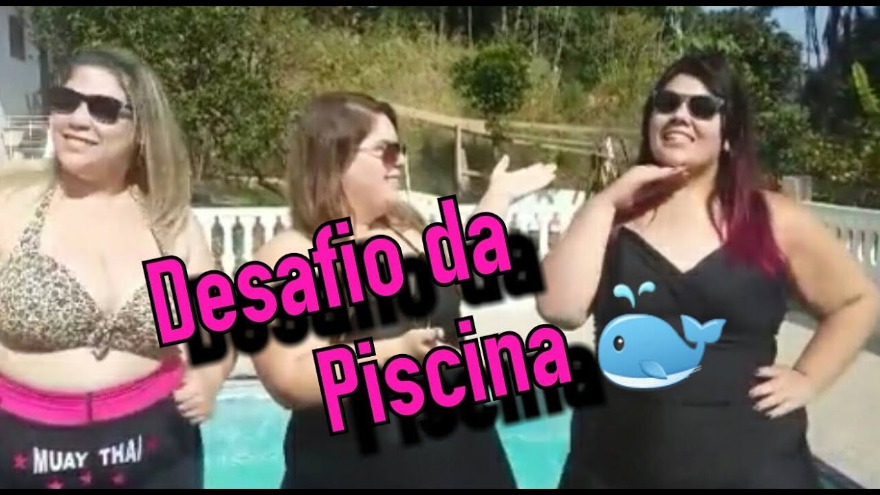 Desafio Gordinhas na piscina #Plussize