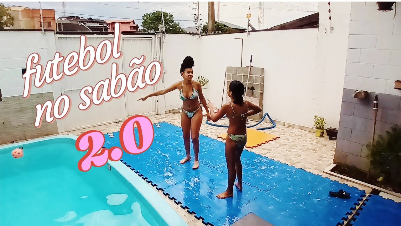 desafio na piscina  ,futebol de sabão 2.0