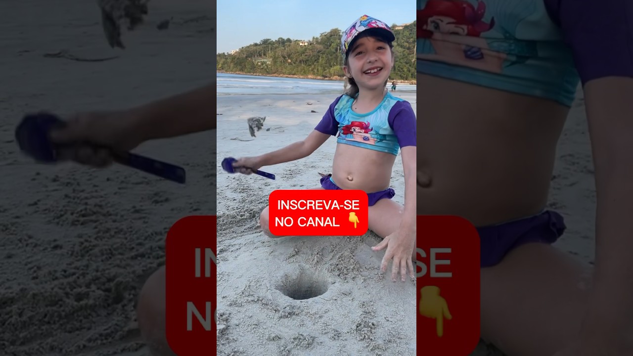 DESAFIO NA PRAIA #praia #brincadeiras #shortvideo