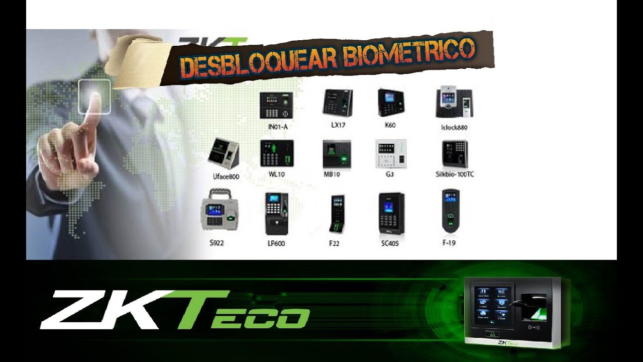 Desbloquear Biométrico ZKTECO del modo Administrador 2022