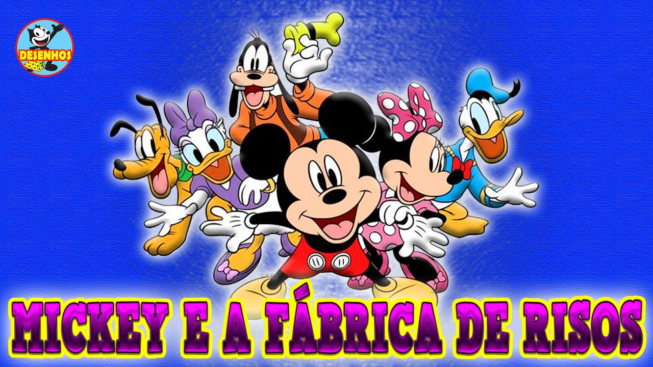 [Desenho Animado] Mickey e a Fábrica de Risos 😍🔔👍