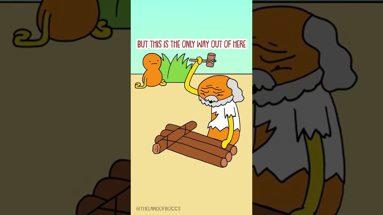 Desert Island Dad #shorts #animation