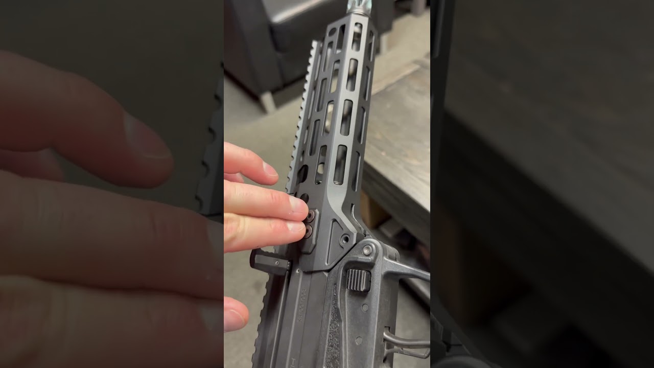 Desert Tech’s NEW Sabertooth handguard for WLVRN, MDR, and MDRX rifles. #deserttech #wlvrn #mdr