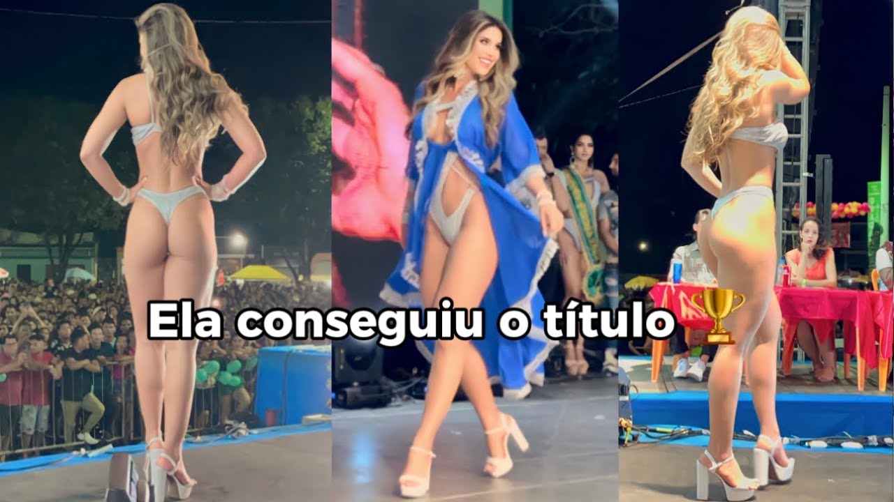 Desfile da modelo Mayara Samile no Garota Pérola 2023 - Bragança Pará