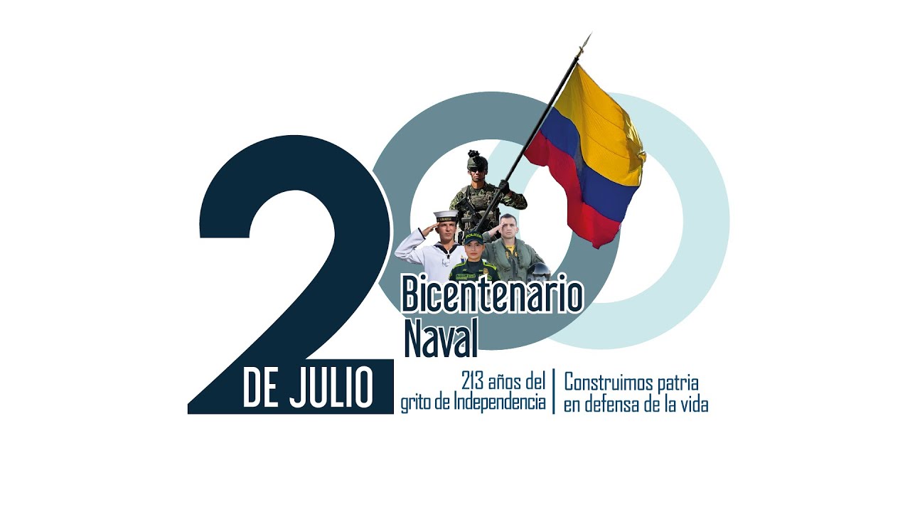 Desfile militar y policial del 20 de julio #EnModoPatrio2023