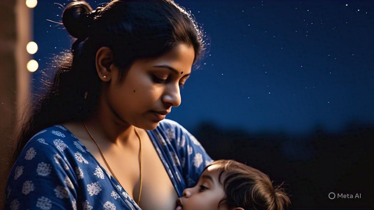 Desi Bhabhi Breastfeeding Tutorial  Full Video 2025 || #breastfeeding 🥰