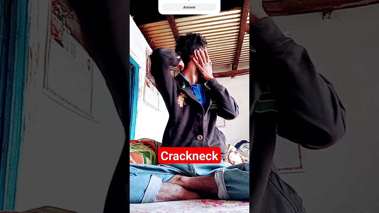 Desi Crack Neck 🧣 #OnkarSinghyoga #yogachallenge #shorts #viralshorts #trendingshorts
