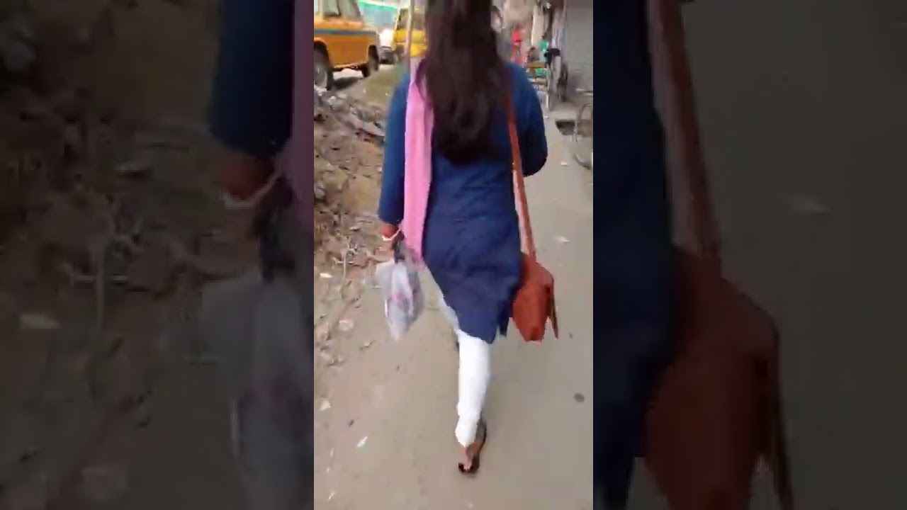 Desi Girl Walking