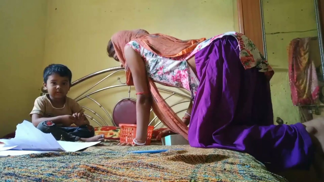Desi hot vlog  village life salwar dress