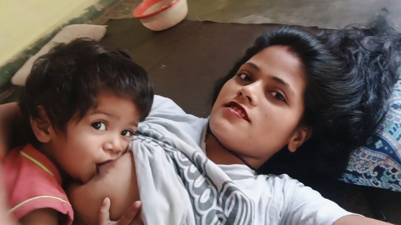desi Indian breastfeeding 😗 breastfeeding  new vlog 2025 | breastfeeding new video