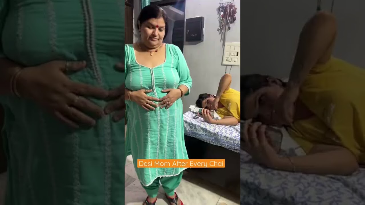 Desi Mom after every chai😂 #shorts #ashortaday #imkavy
