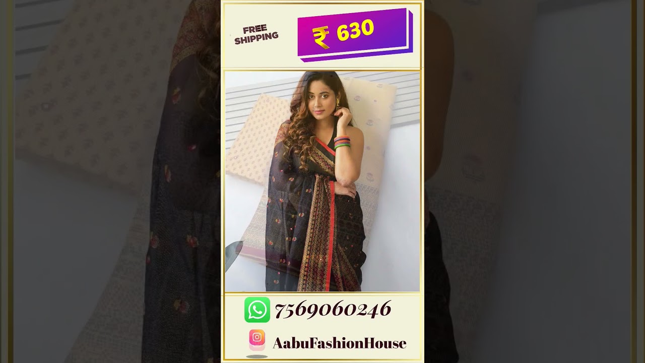 Desi Queen Look 👑 in Linen Jute Saree | Trending Now!