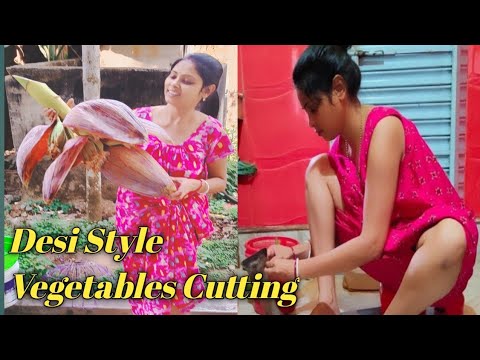 🌿Desi Style Vegetables Cutting||@happywithpinki ||Indianhousewifedailyvlog||Begalivlog