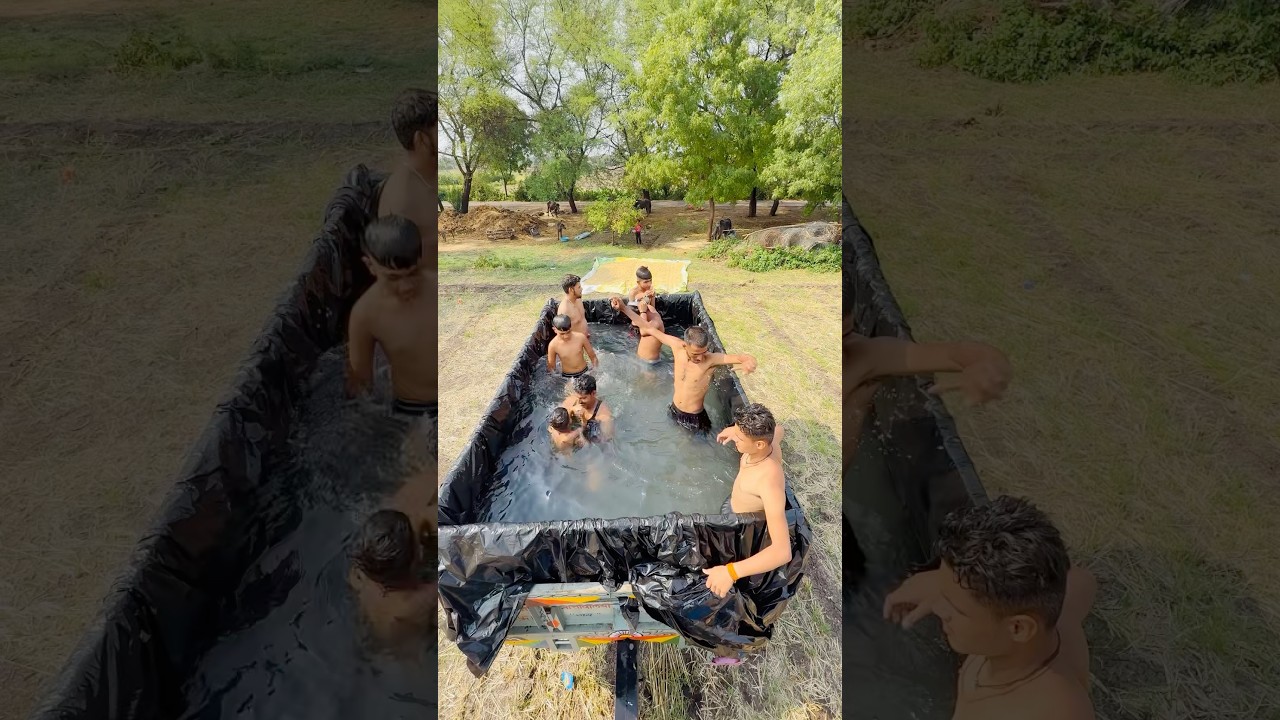 Desi swimming pool masti time 😍 #swimmingpool