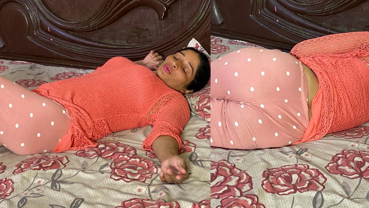 Desi Village Aunty Sleeping On Bed Vlog | Pakistani Desi Aunty Daily Routine Vlog | Daily Desi Vlog