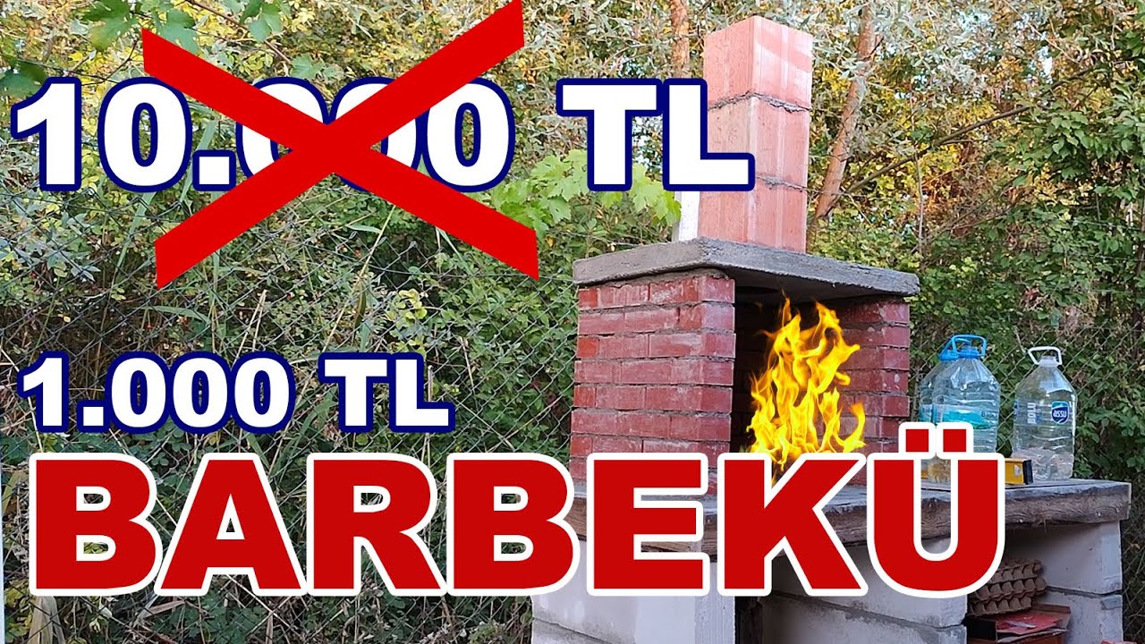 Design and construction of a home barbecue / barbecue and kitchen design for the garden