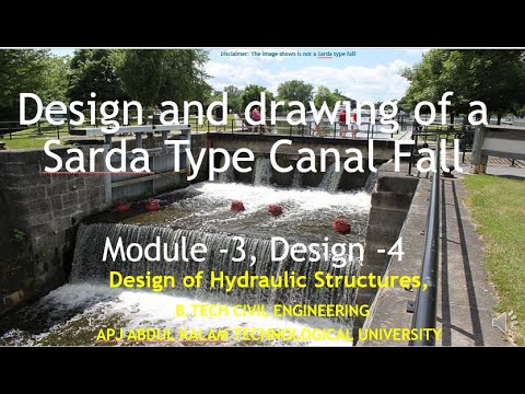 Design and drawing of a Sarda Type Fall S6, KTU, DHS, lecture module 3