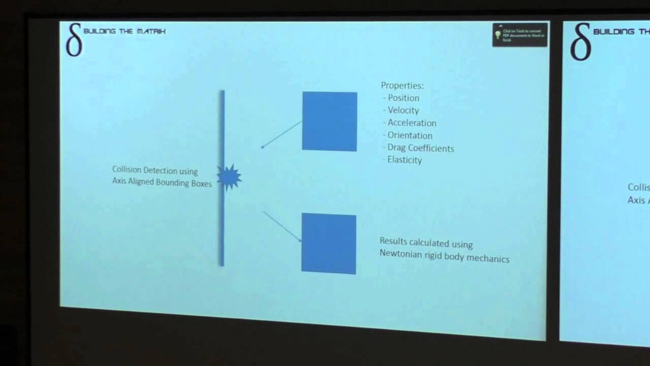 Design Projects 2015 - Group Delta - Building the Matrix