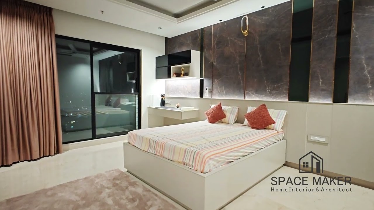 Designed & Executed 4BHK Luxury Flat In Aparna One #hyderabad #interiors #spacemakerinteriors