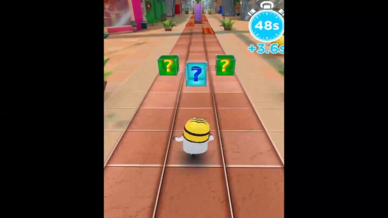 Despicable Me Minion Rush - Crazy Run - Time Attack #9 1/4