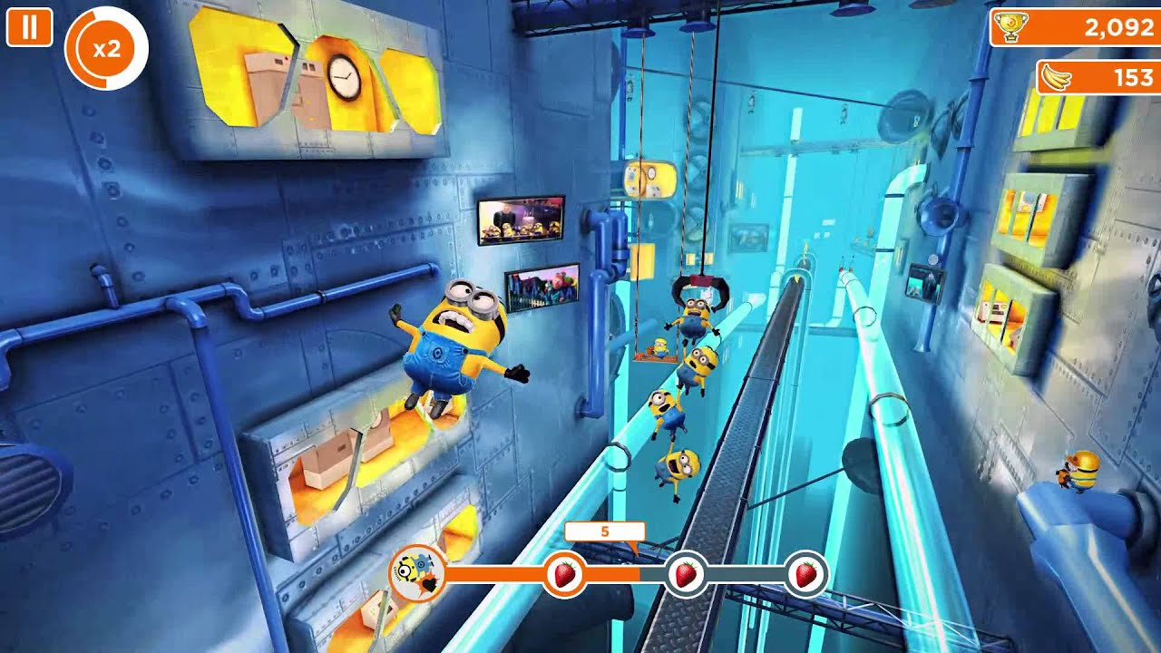 Despicable Me Minion Rush - Recorded with Windows 10 Game DVR