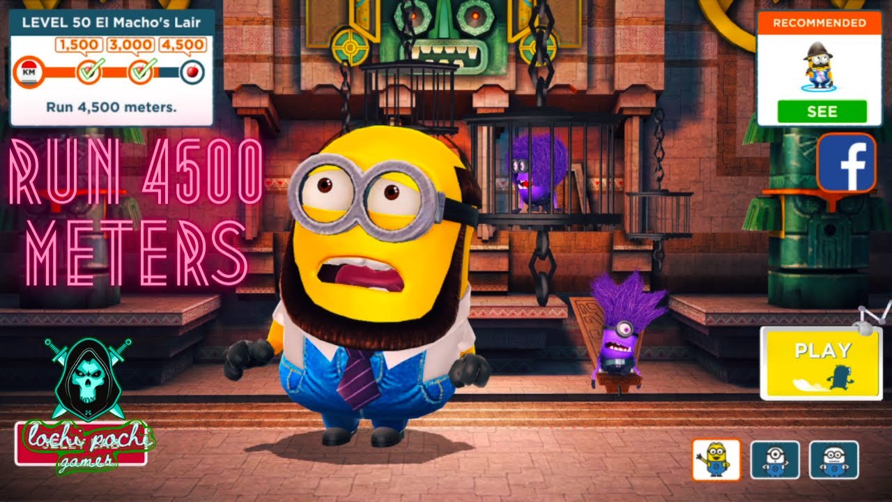 Despicable Me: Minion Rush | Run 4,500 meters