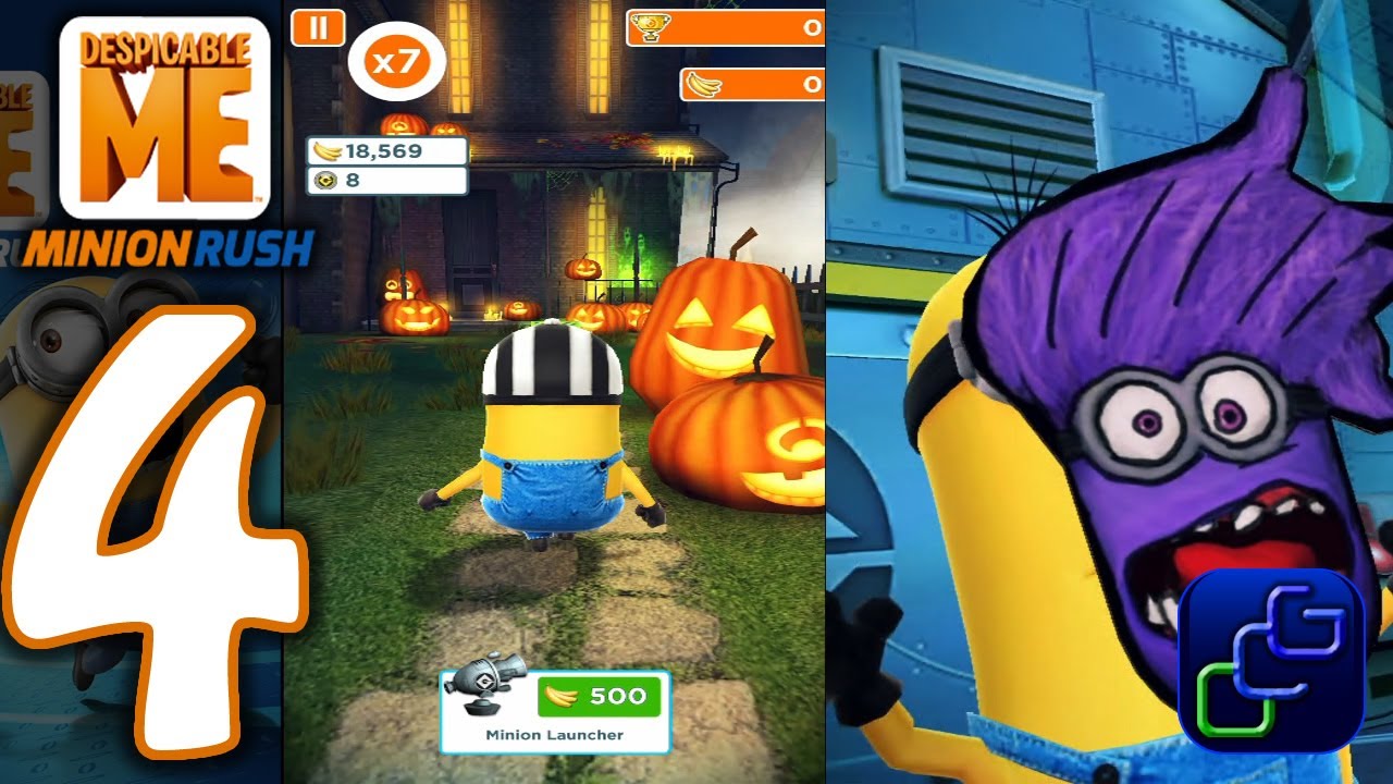 Despicable Me: Minion Rush Android Walkthrough - Part 4 - NEW 