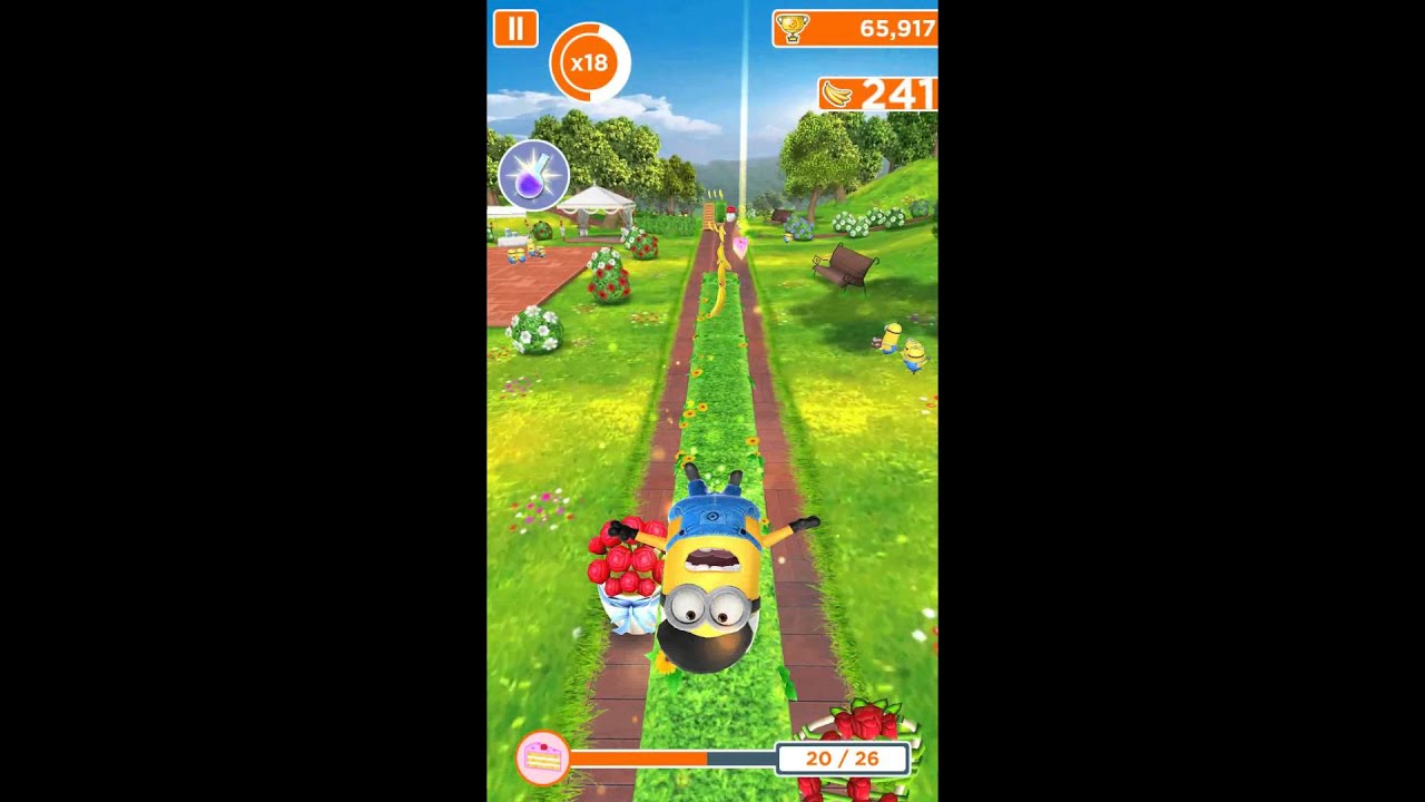 Despicable Me: Minion Rush Gameplay - Minion Park + Wedding Party (Secret Area) + Valentine Day