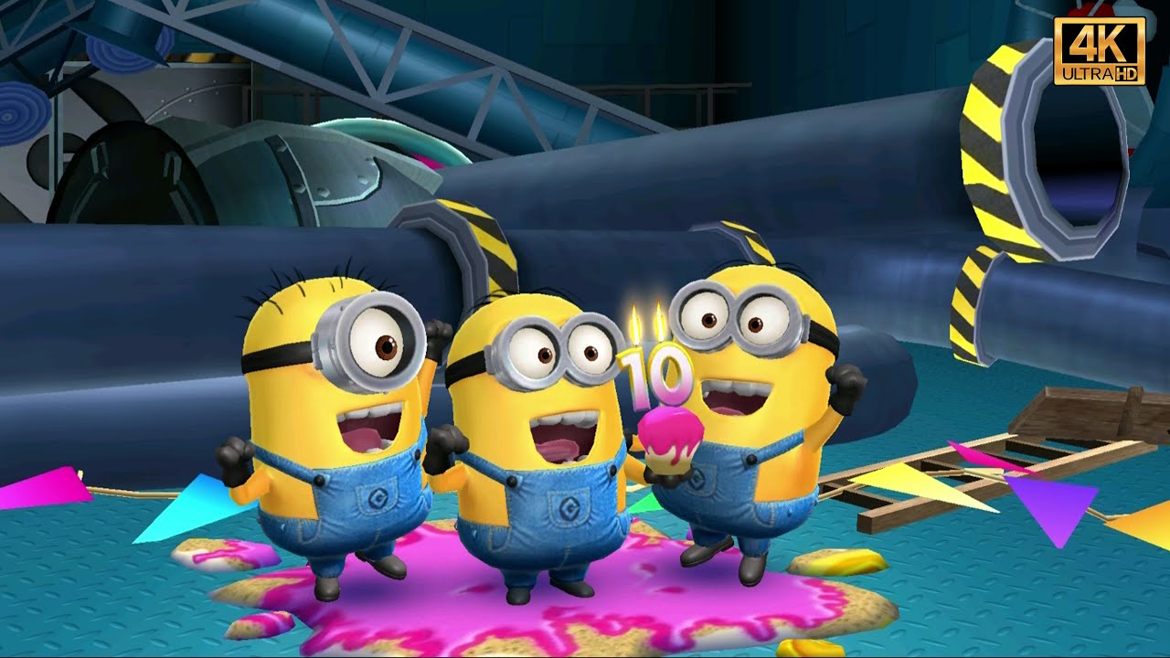 Despicable Me Minion Rush Special Mission 10th Anniversary PC Gameplay Part 1 STAGE 1 REWARD - PC4K