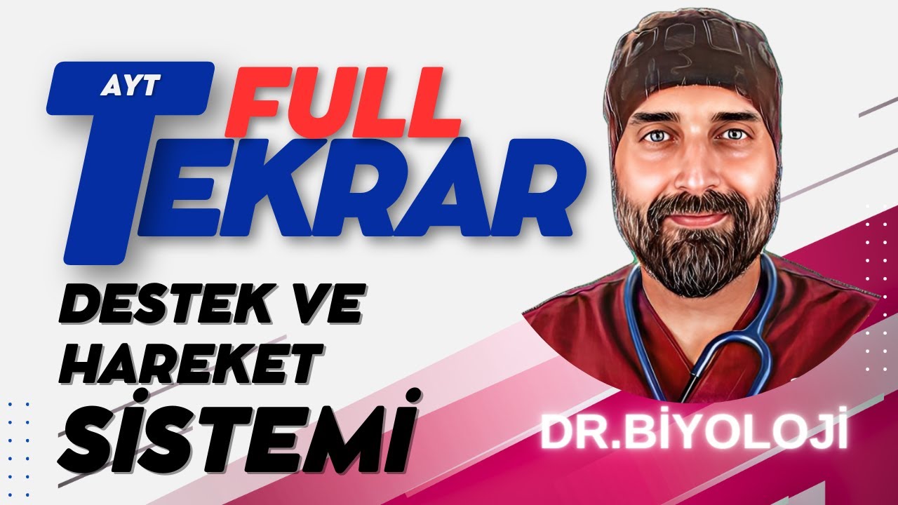 #Destek ve Hareket Sistemi  AYT Biyoloji Full Tekrar | 2024 | #drbiyoloji