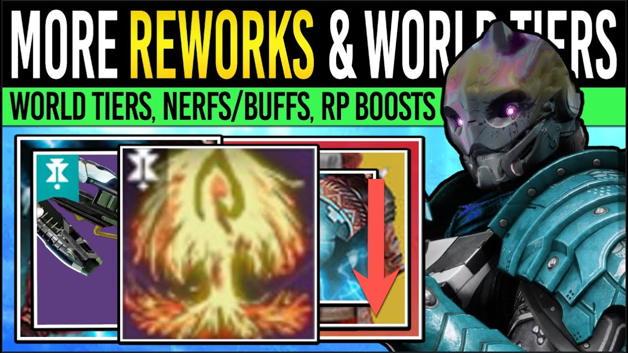Destiny 2: BIG ABILITY CHANGES & RANKS REWORKED! World TIERS, Day 1 Info, Pass Update, Nerfs/Buffs