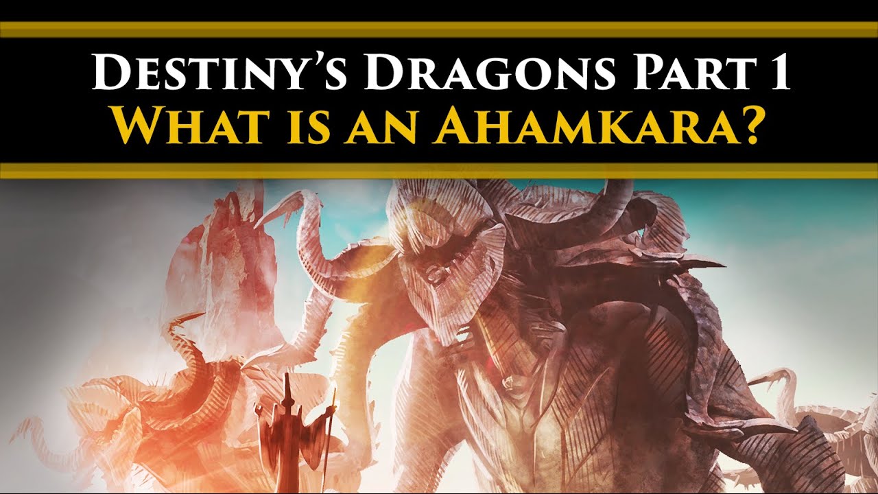 Destiny 2 Lore - The Ahamkara. The story of Destiny's Dragons. Origins, The Hive & The Awoken.