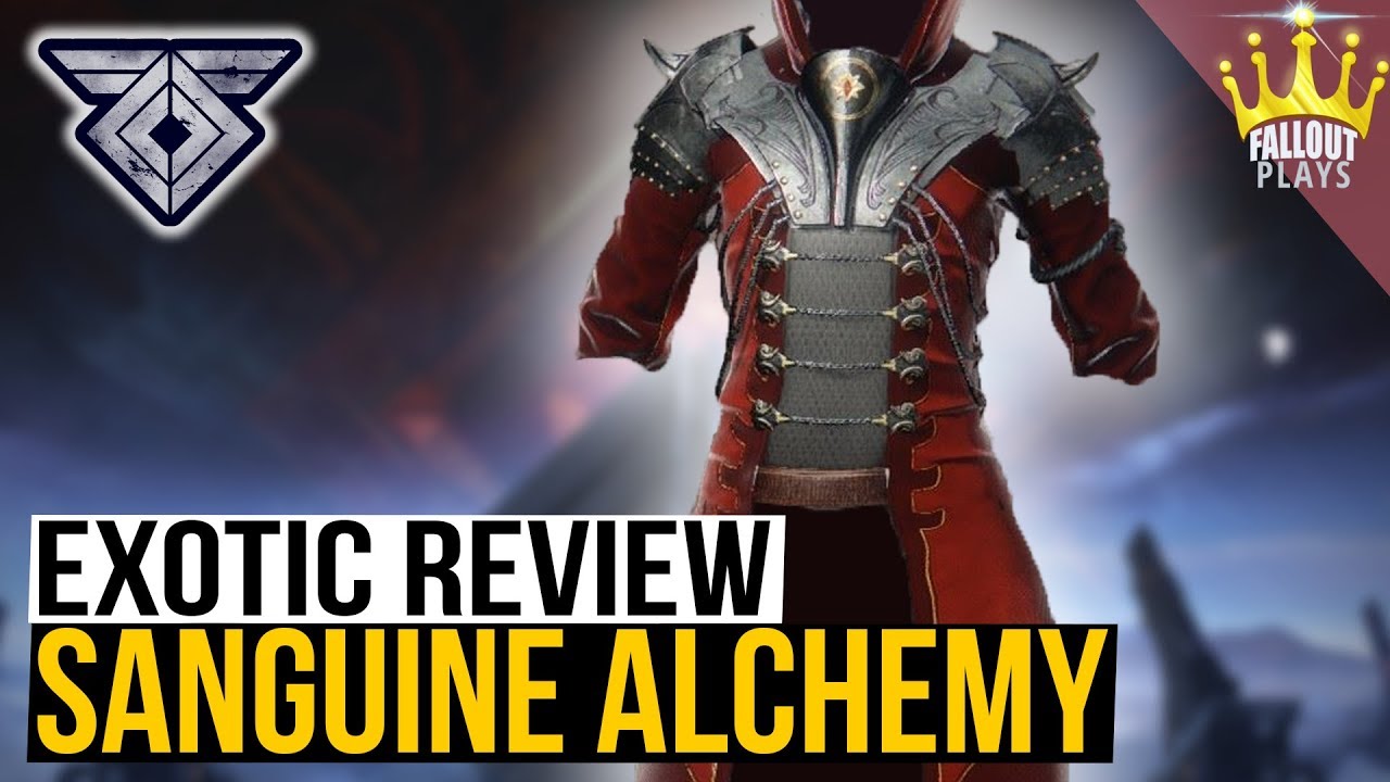Destiny 2: OP EXOTIC! Exotic Review - Sanguine Alchemy (Warmind)