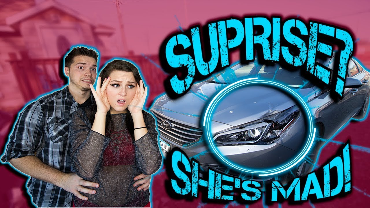 DESTROYED OUR CAR PRANK?! Ashtyn&Jon