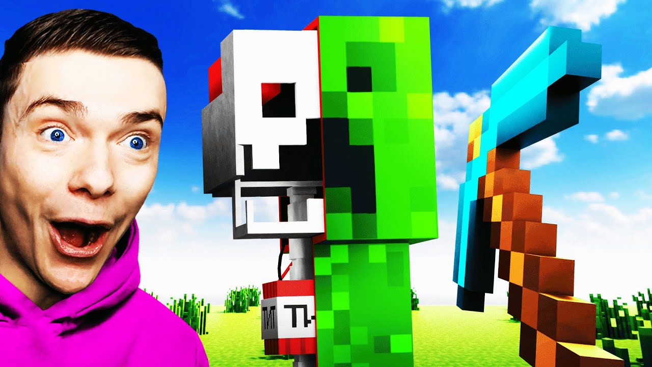 Destroying REAL LIFE MINECRAFT (Simulator)