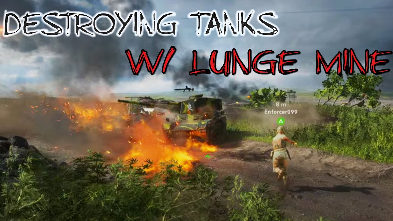 Destroying Tanks with Lunge Mine Vol. 2 | Battlefield 5