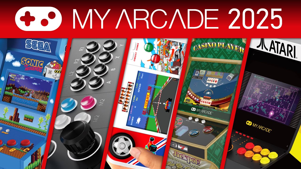 Details & Dates for EVERY New 2025 My Arcade Gaming Gadget