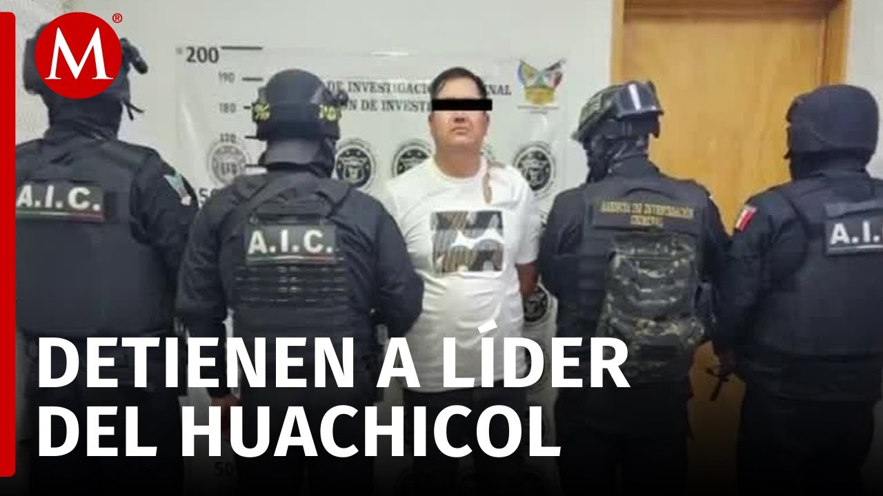 Detienen a 'El H', líder del huachicol y narcomenudeo, en Hidalgo