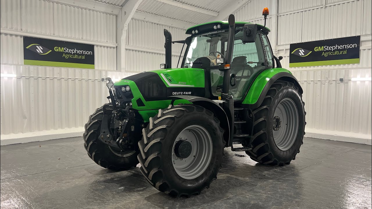 DEUTZ FAHR AGROTRON 6190, Full Walk Around Video