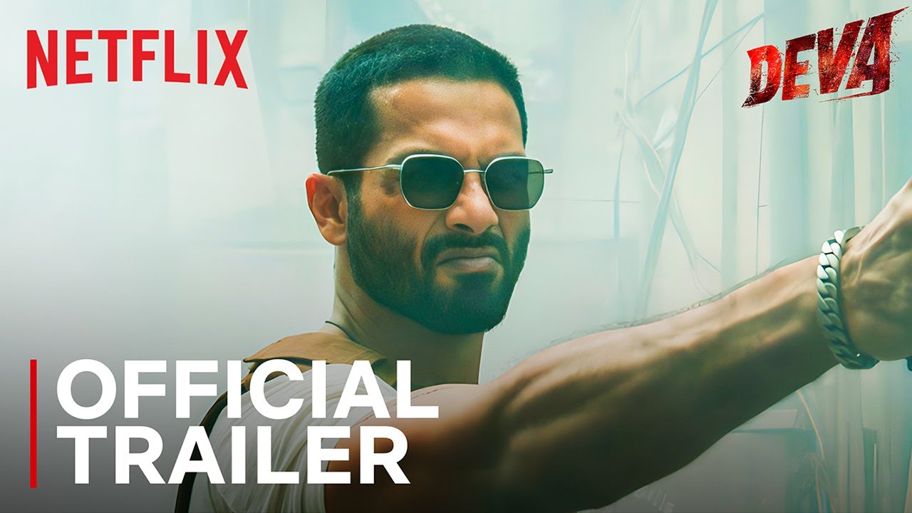 Deva | Official Trailer | Shahid Kapoor, Pooja Hegde, Kubbra Sait | Netflix India
