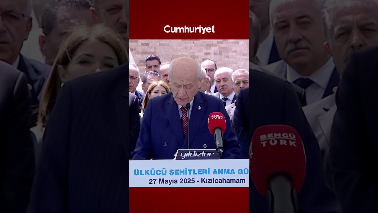 Devlet Bahçeli aylar sonra ilk kez konuştu: ‘Her şeyin bir vakti vardır!’