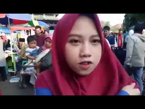 dewi aquina keila jalan jalan sore membakar lemak