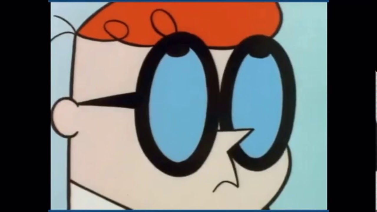 Dexter Laboratory (1996) Dexter Drinks Apple Juice And Dee Dee Labels The Toilet