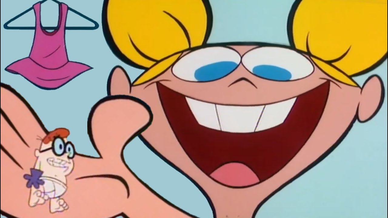 Dexter's Laboratory - Giant Dee Dee Plays Dress Up With Dexter!
