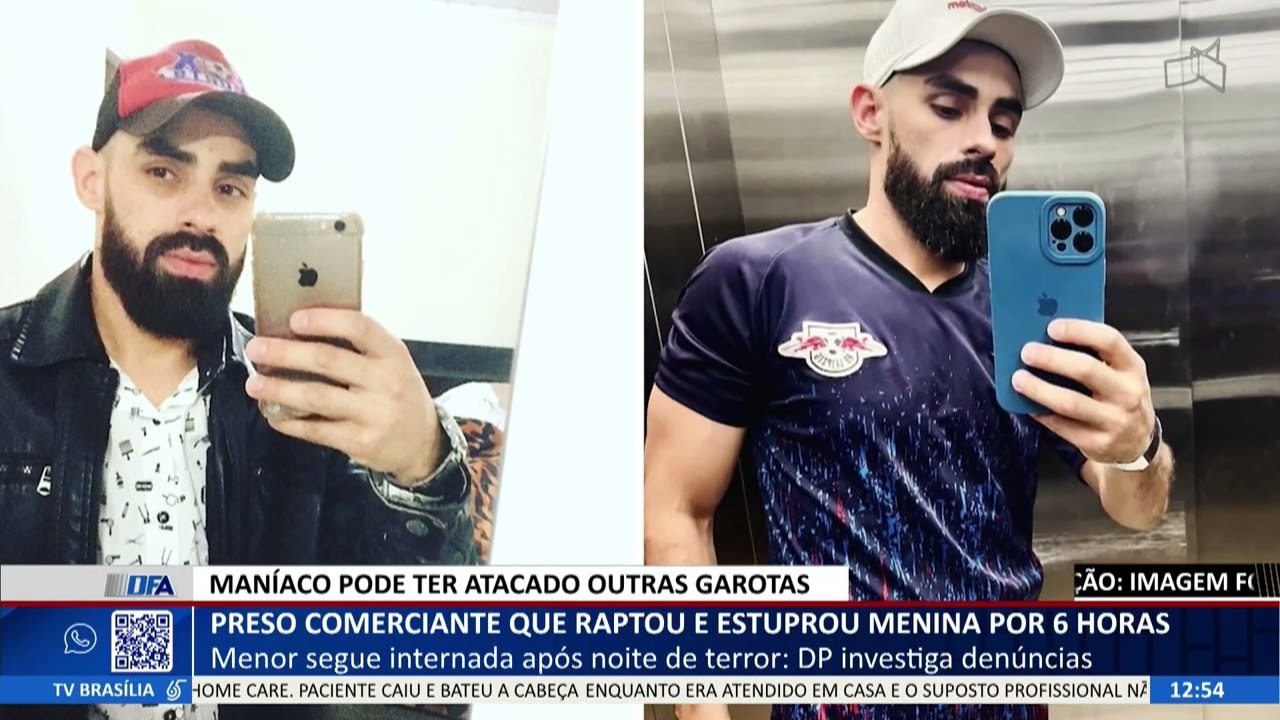 DF ALERTA - Preso comerciante que raptou e estuprou menina por 6 horas
