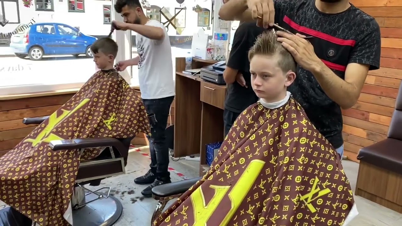 DFPlayz before and after haircut