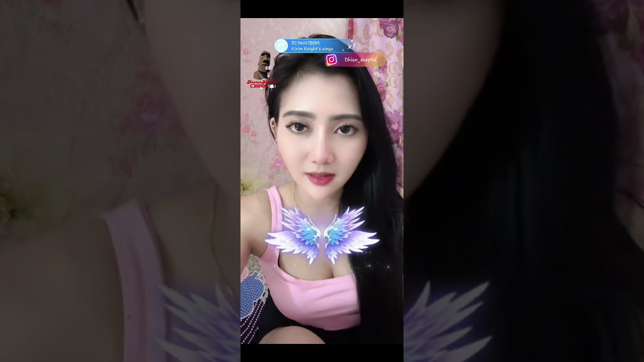 Dhian Sheptia Live Hot Pink Cantik Banget